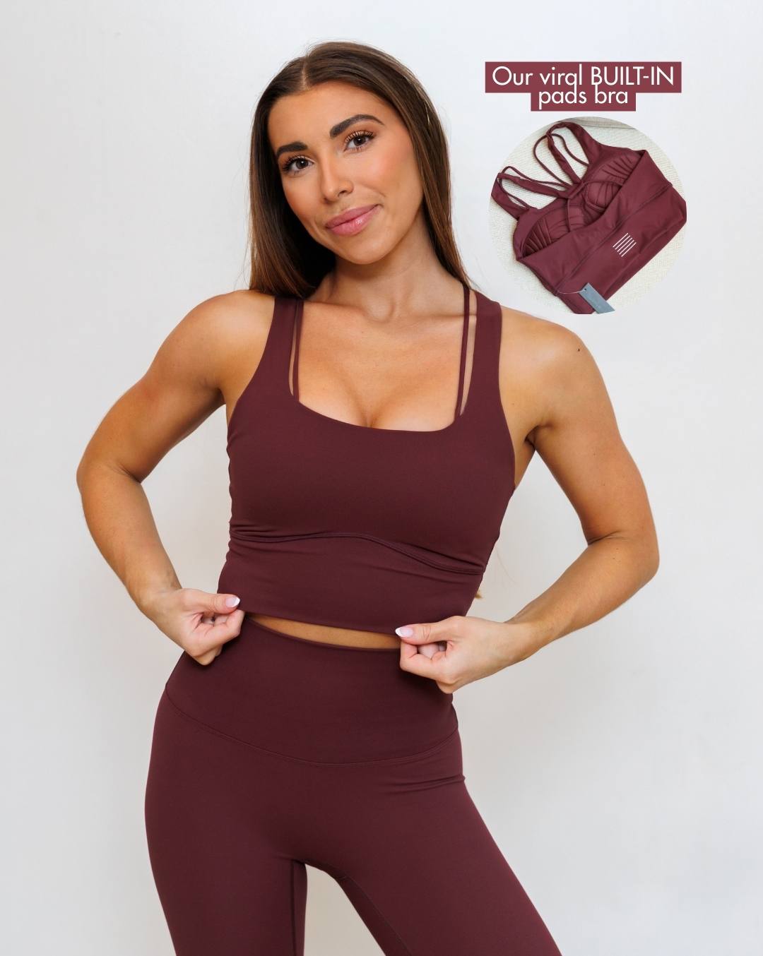 Kanti Crop - Cherry
