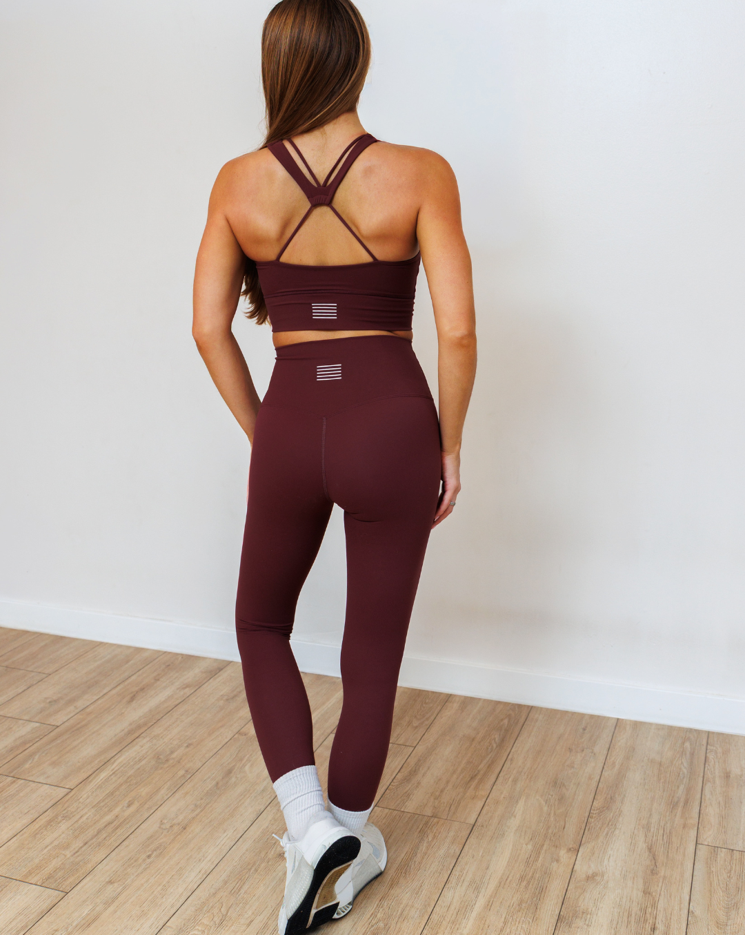 Shakti Leggings - Cherry