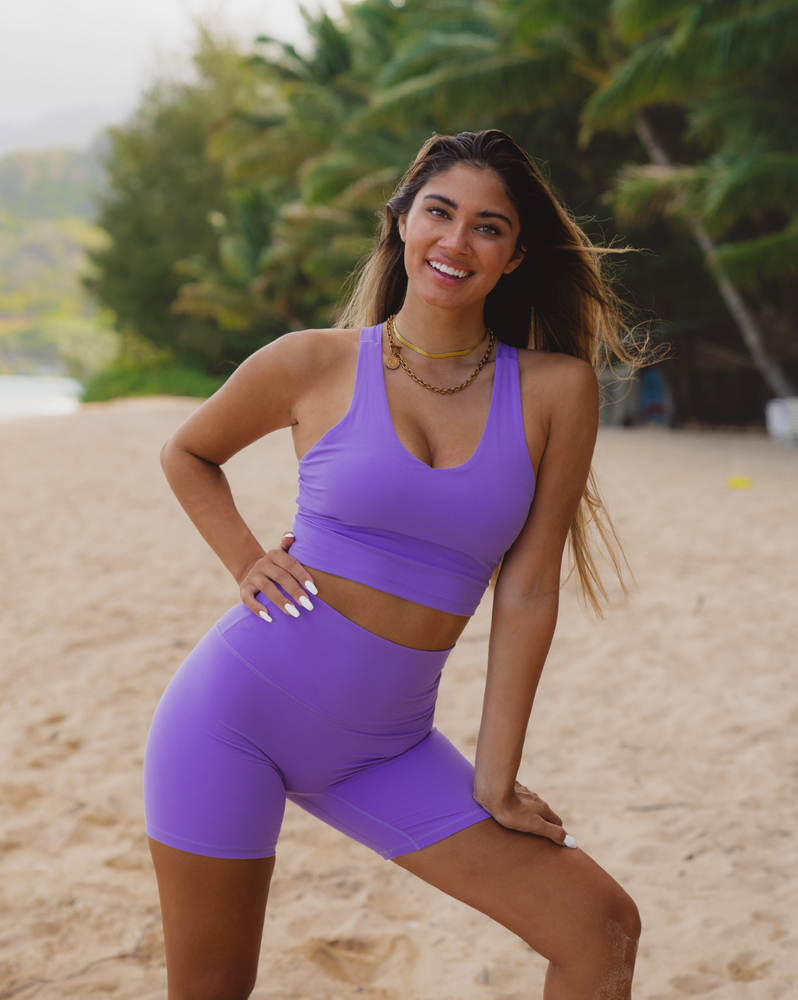 
                  
                    Premium purple yoga matching set
                  
                