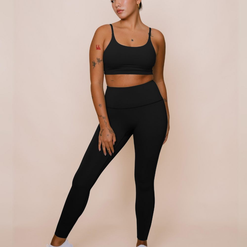 
                  
                    Black activewear set for women
                  
                