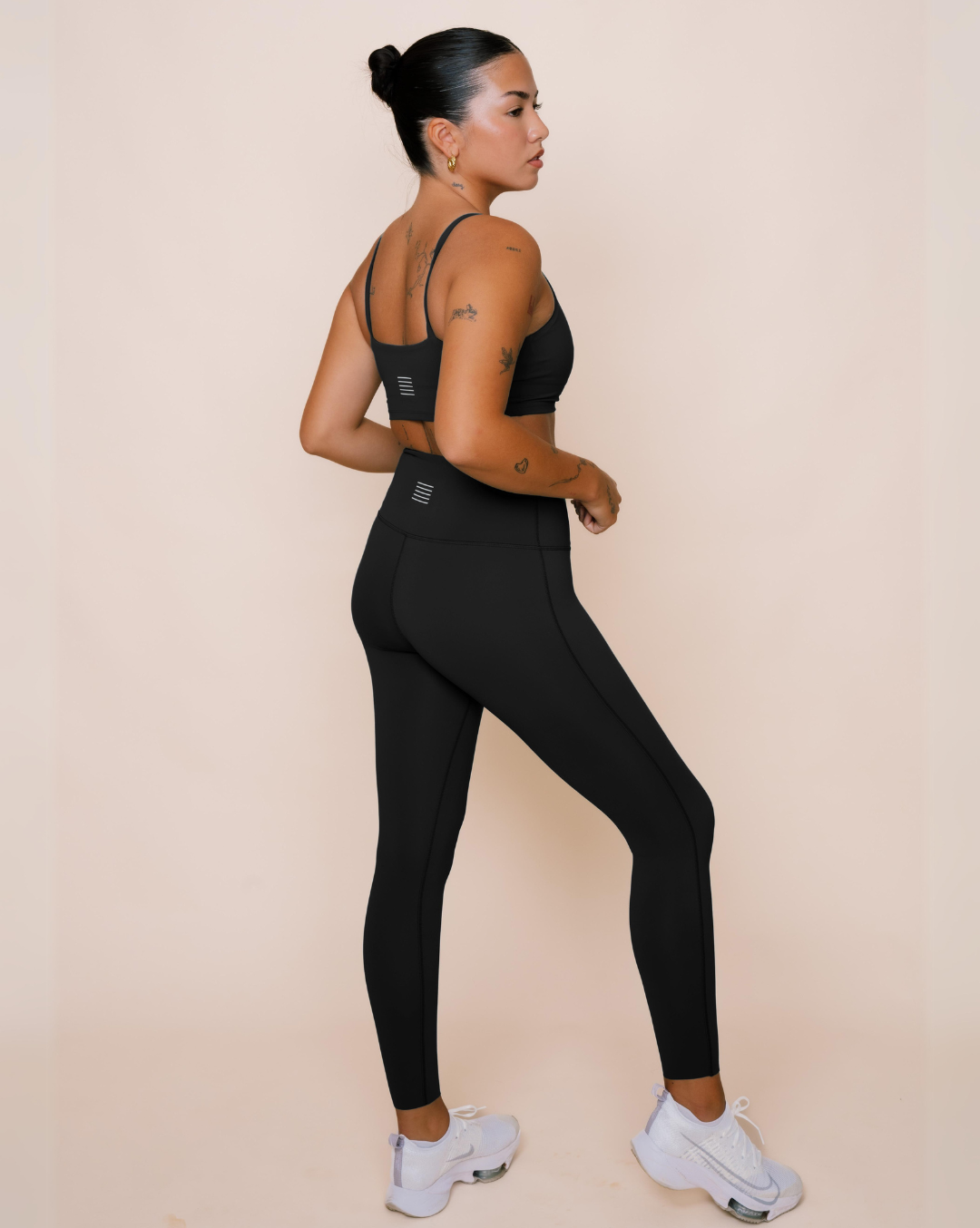 Best two piece yoga set in black