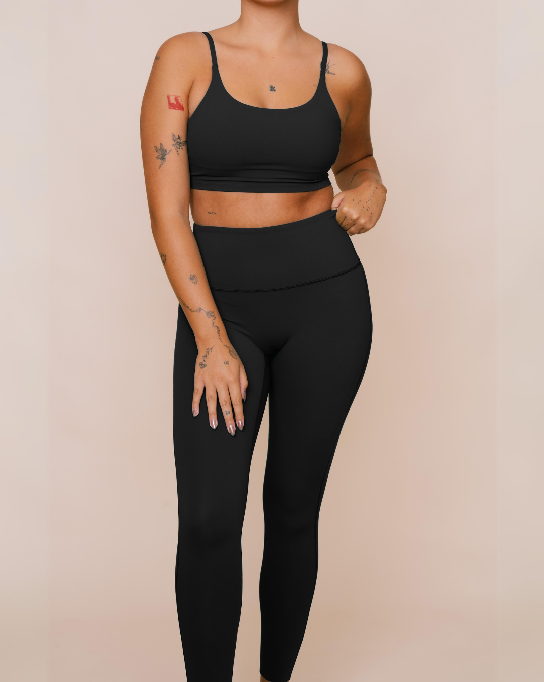 
                  
                    Breathable black tank top for gym workout
                  
                