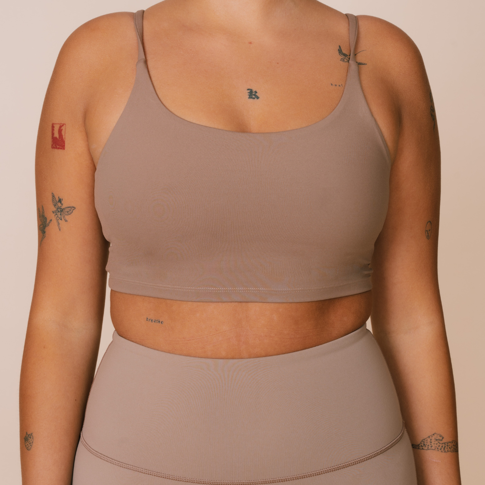Empowering nude workout wear