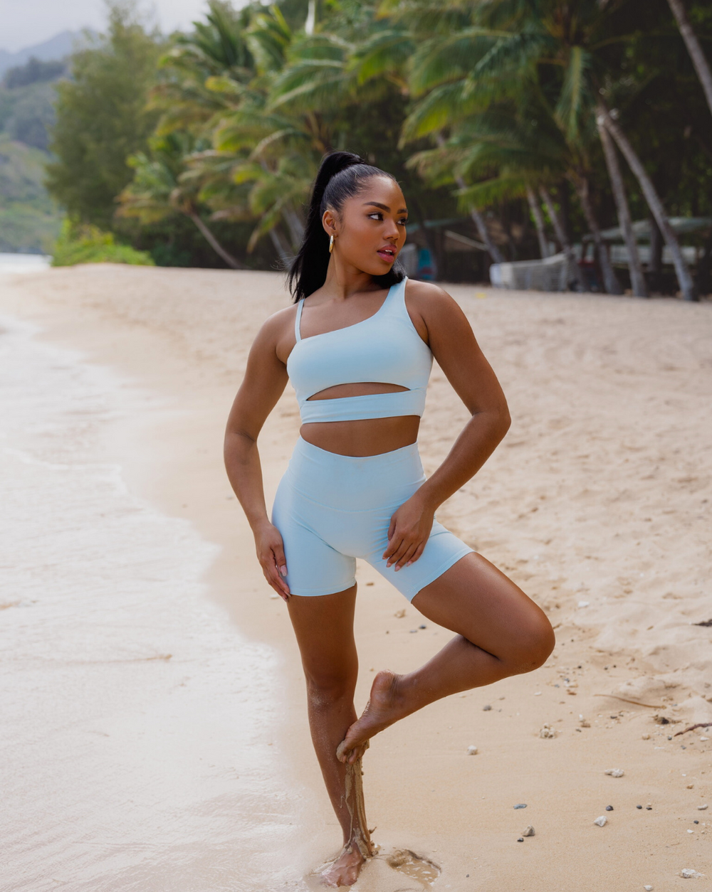 Kosha Fit Ojas Bra One Shoulder Workout Top