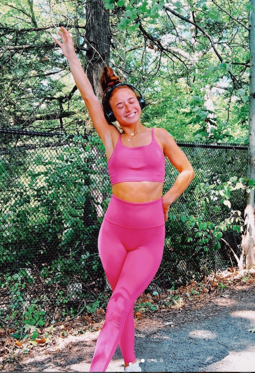 Pink yoga top hotsell - Main Image