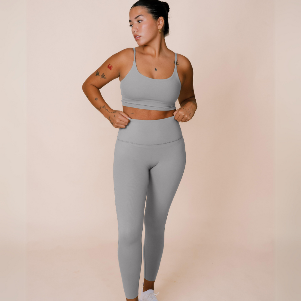 
                  
                    Best two piece workout sets in gray
                  
                