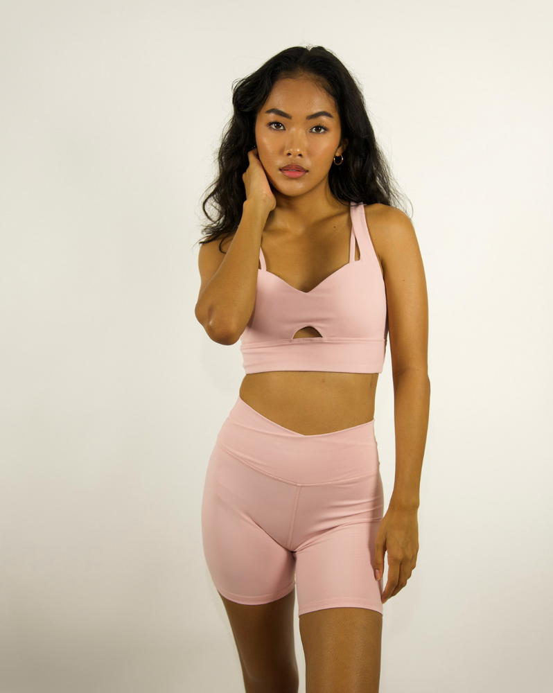 
                  
                    Versatile blush activewear top
                  
                