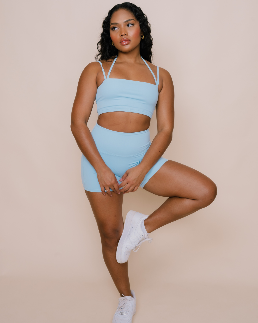 
                  
                    Ahimsa Shorts Set - Sky
                  
                