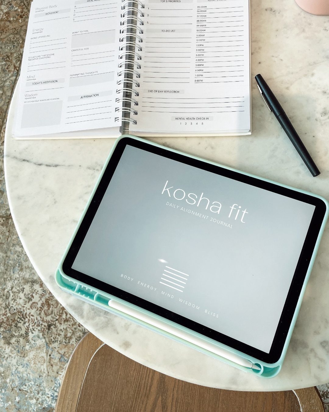 Digital diary for personal growth